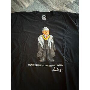 Coming to America Akeem Teddy Bear T-Shirt The Dirt Label TDL XXL